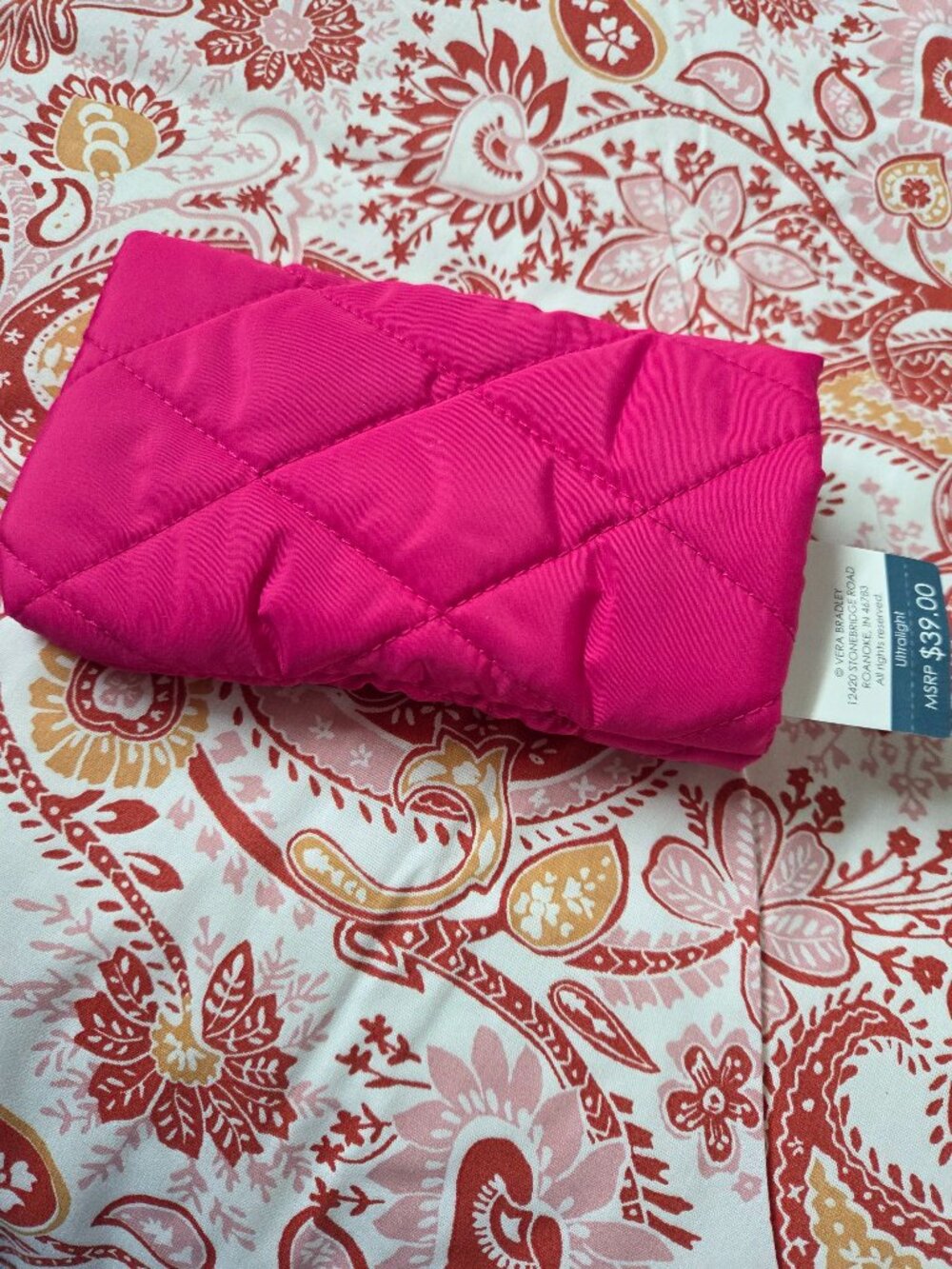 Vera Bradley eyeglass case!